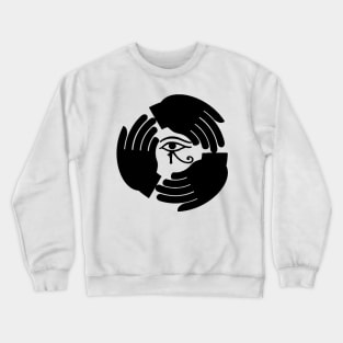 Eye in Hands Crewneck Sweatshirt